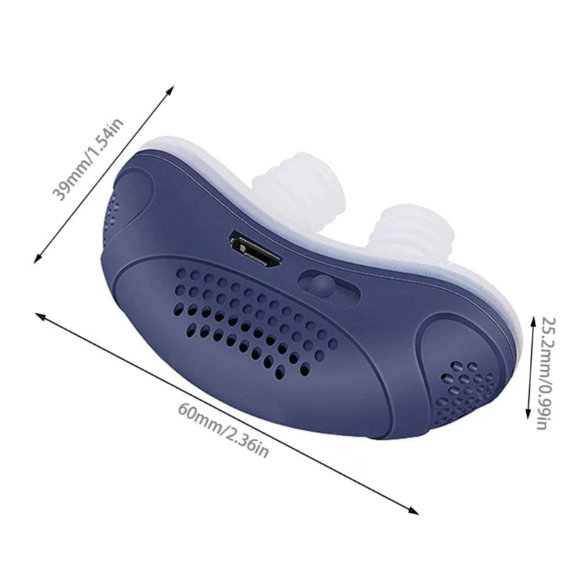 Apresentamos o revolucionário Anti Ronco Elétrico, a solução perfeita para acabar de vez com as perturbações do ronco e proporcionar noites de sono tranquilas e revigorantes.